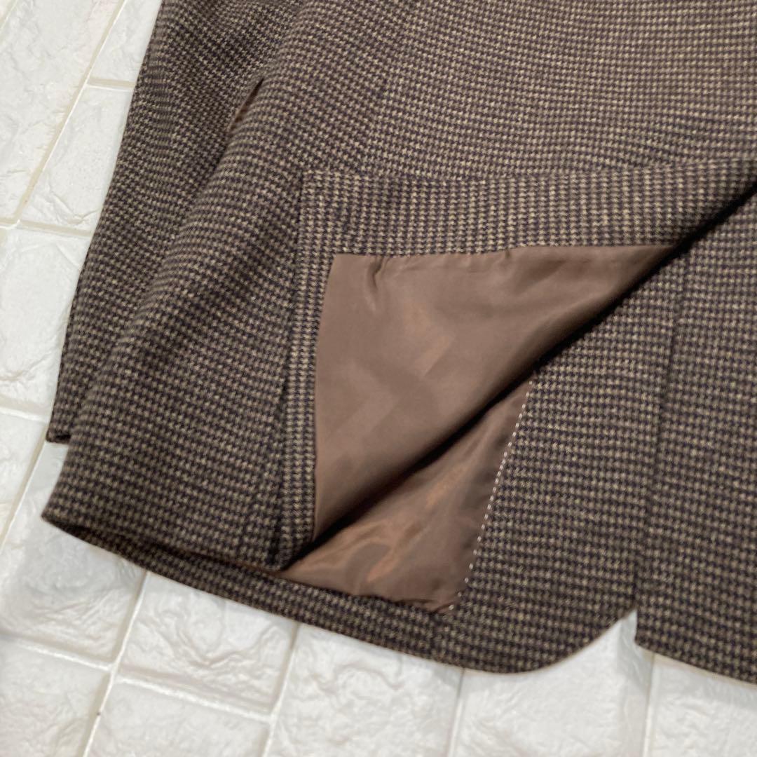 【極美品】SIMPLICITE plus スーツ　セットアップ　千鳥柄　23AW