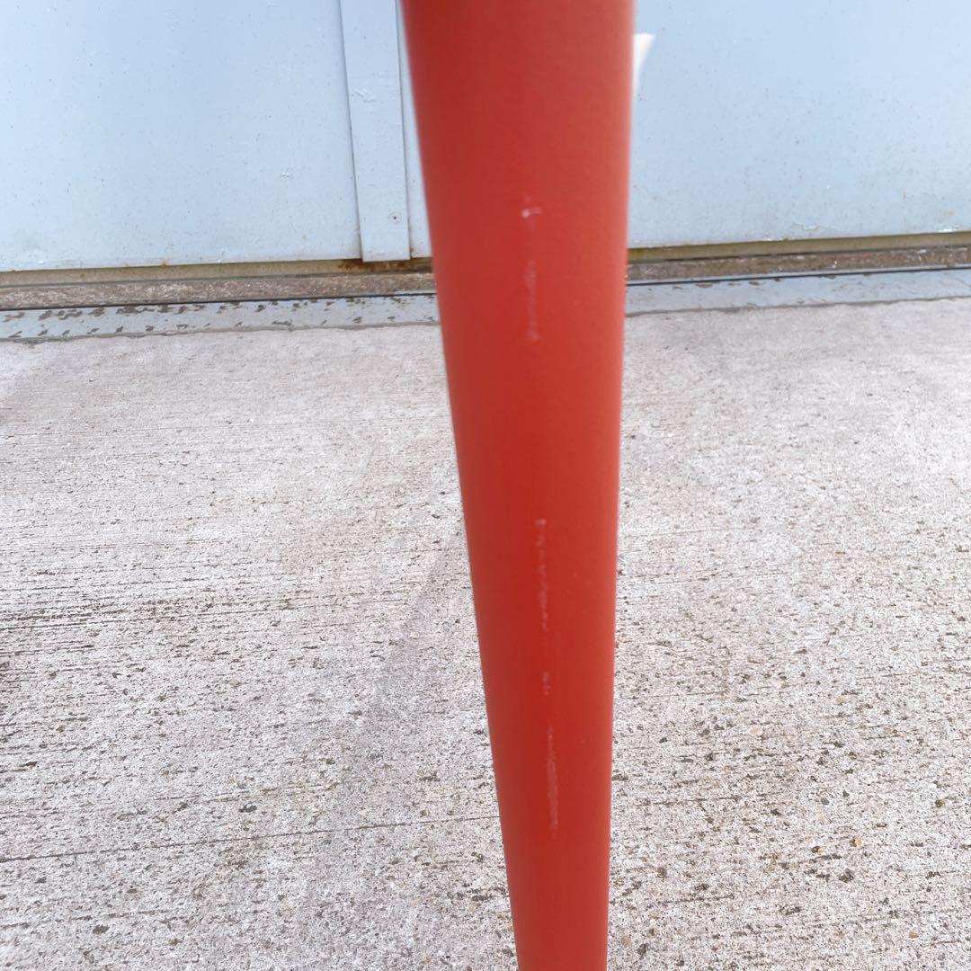 【訳あり未使用品】CHERRY エルパソ ダイニングチェア レッド 2脚セット②