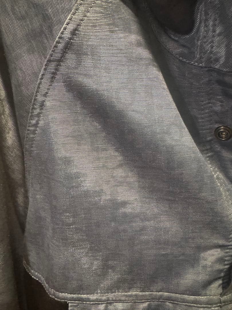 Dior ナイロンジャケット フード付き 青黒