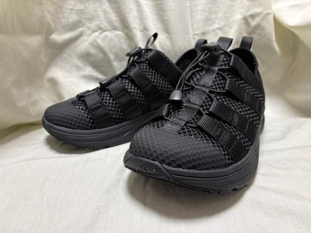 極美品 rig footware moja リカバリーサンダル メッシュ