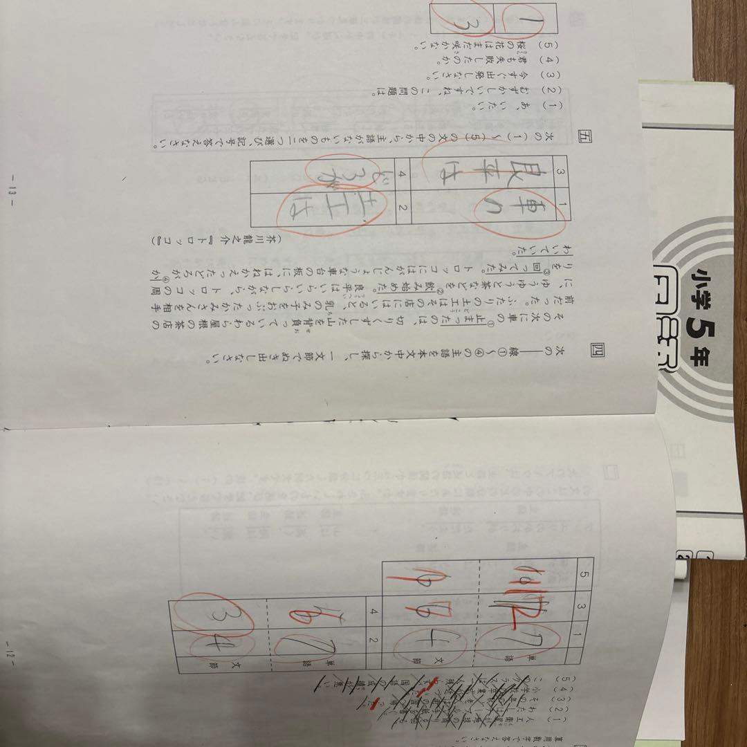 本日のみ大幅お値下げ　SAPIX 国語 5年 デイリーサピックス 1~37