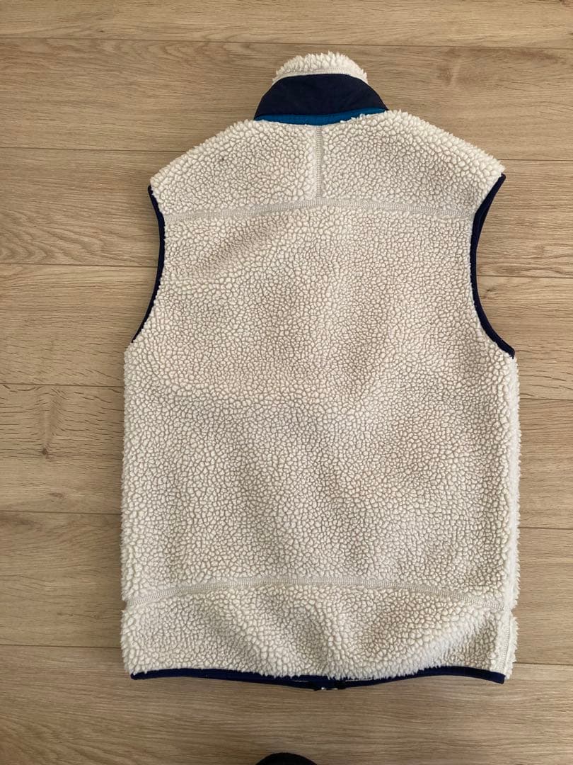 patagonia レトロXフリースベスト　サイズS ナチュラル