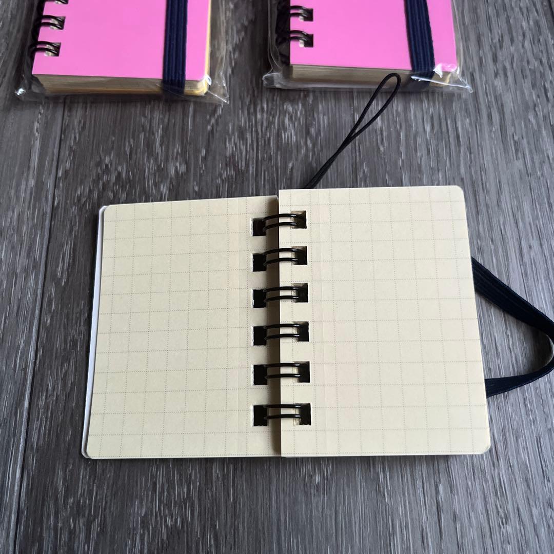 p*）様 ロルバーン ポケット付メモ ミクロ　3冊セット