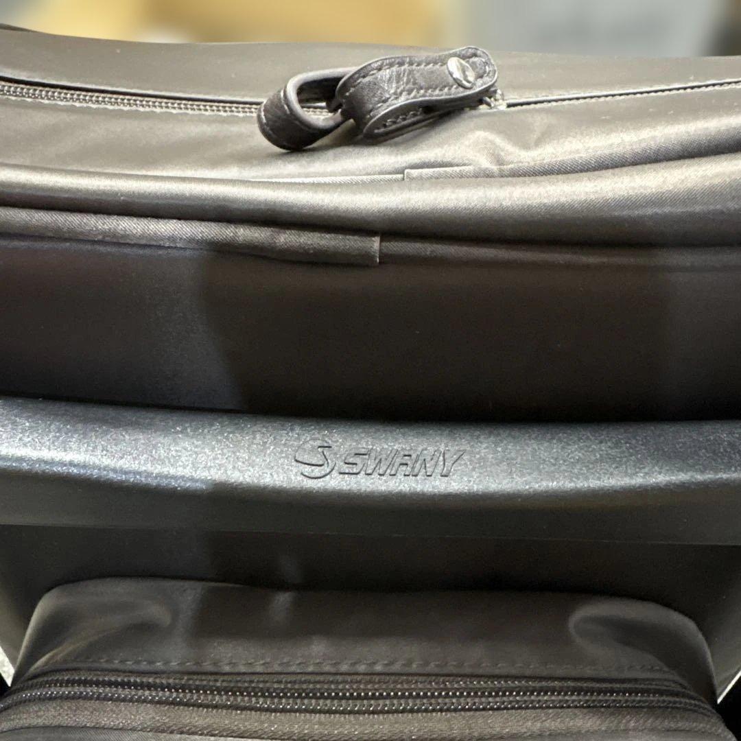 up/ SWANY スワニー トラベルキャリー ブラウン 旅行用品