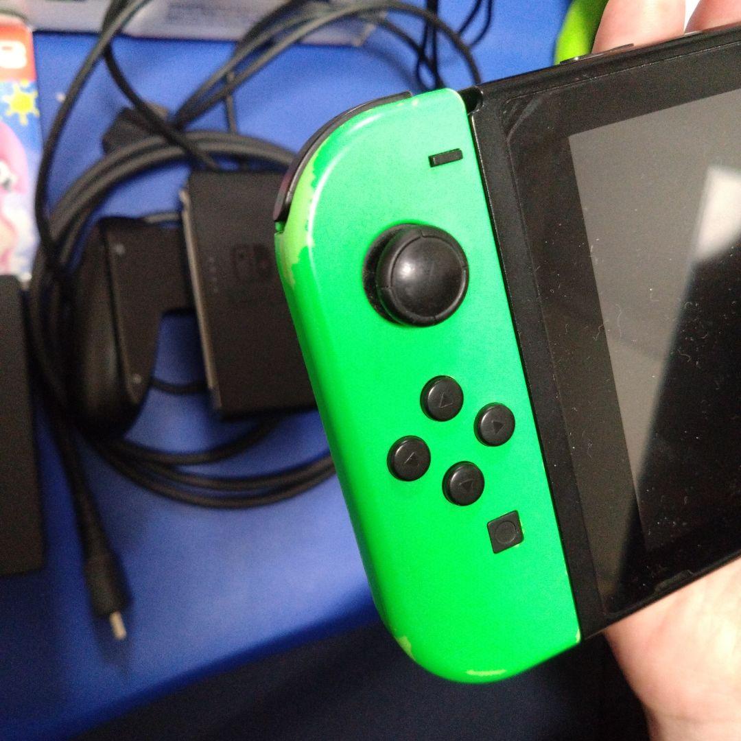 Nintendo Switch本体 2017 スプラトゥーン2セット ジャンク