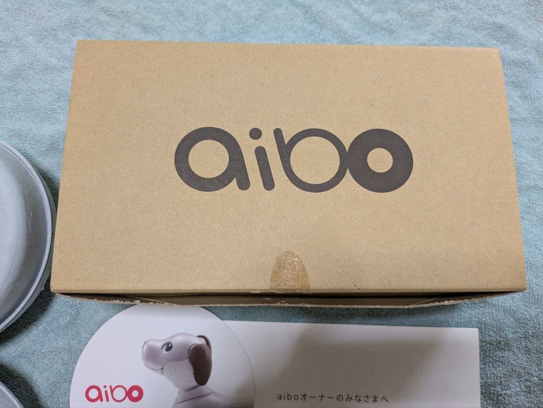 未使用 aibo 耳 & しっぽ ユキ （ホワイト）