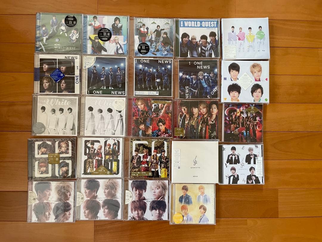 NEWS デビュー〜64枚 CDまとめ売り