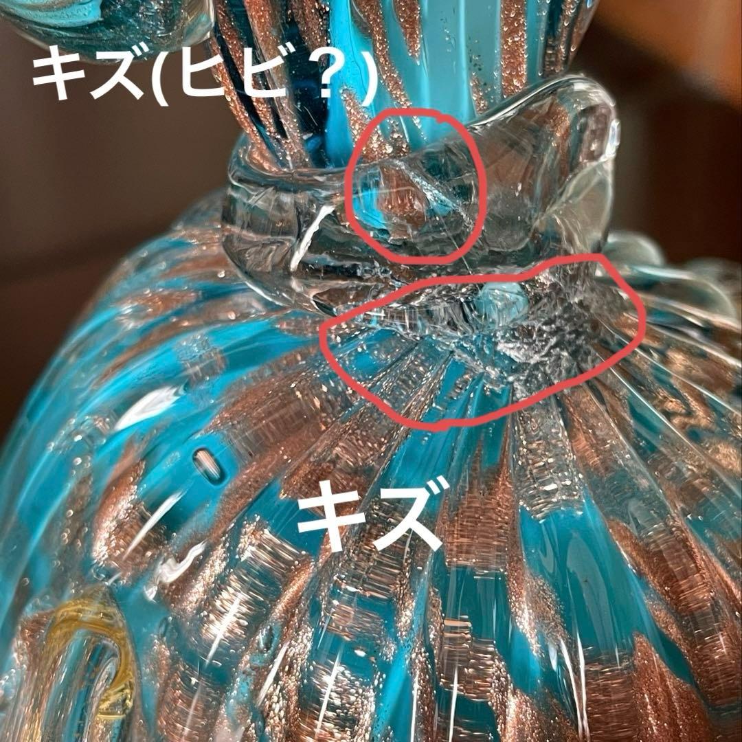 ムラーノガラスNewArte90 ヴェネチアンガラス　ペアダンサー置物イタリー