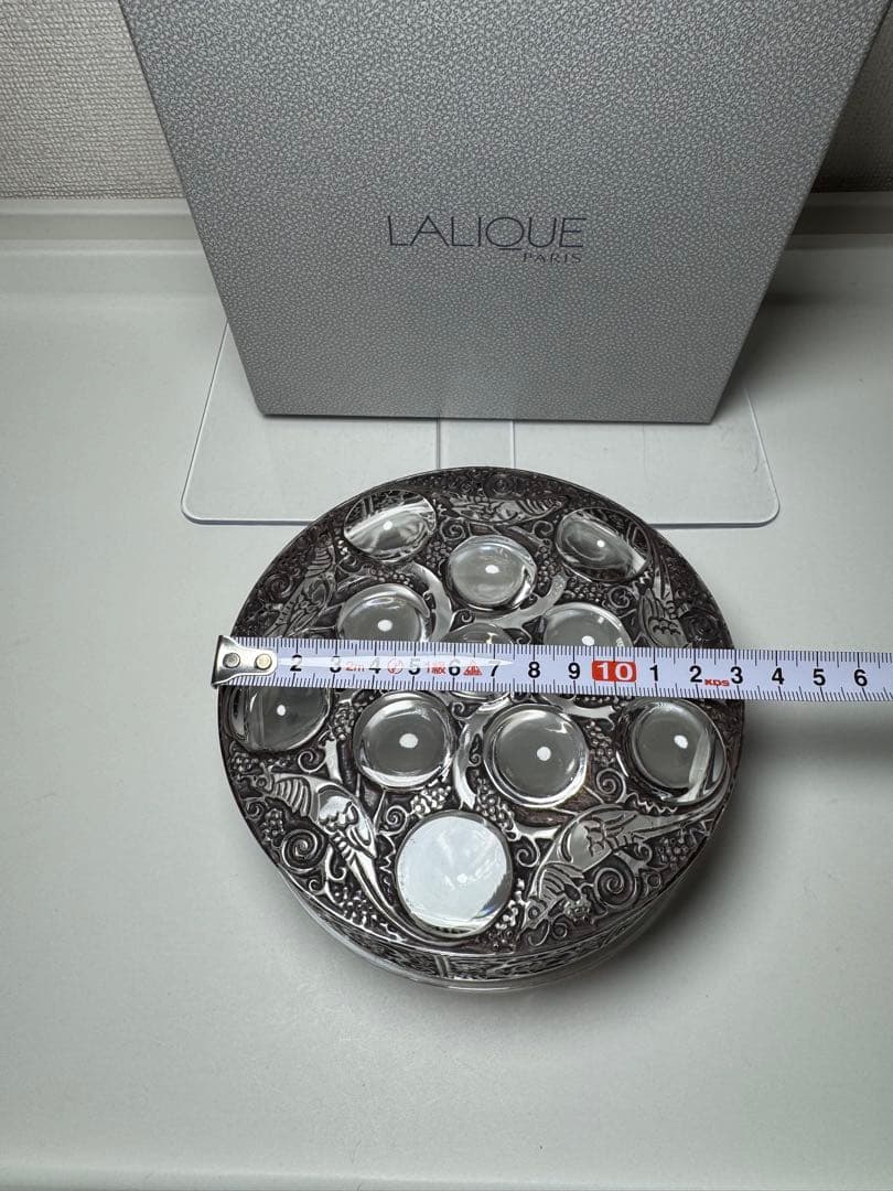 ラリック LALIQUE ロジェ パチネ 小物入れ オブジェ クリスタル✨