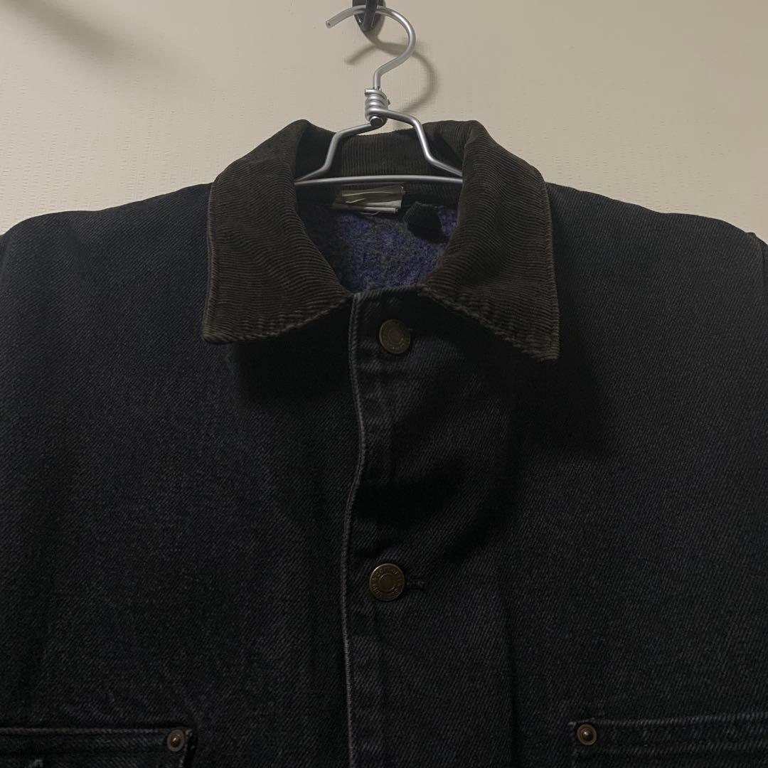 Carhartt カーハート　ミシガンチョアコート　ブラックデニム