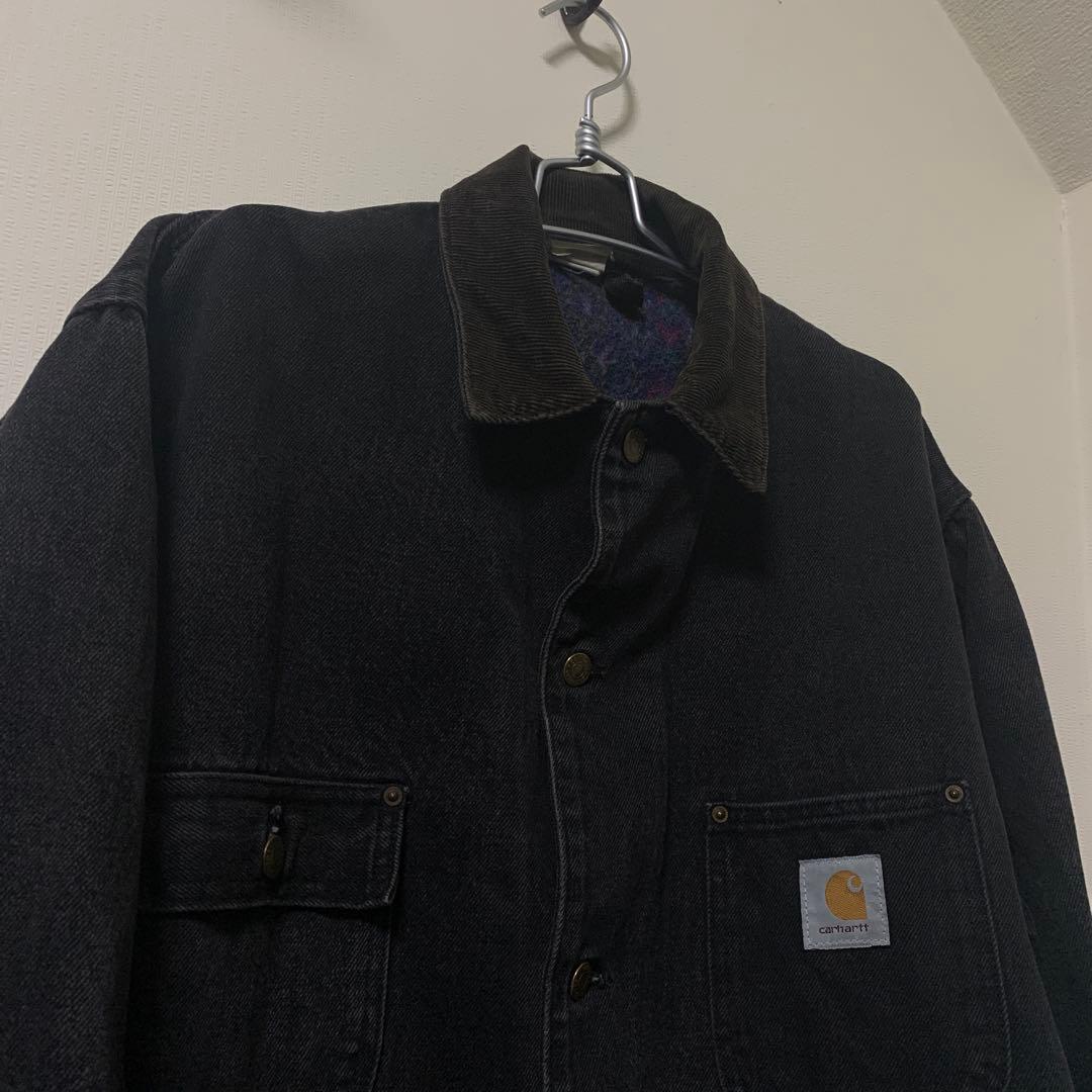 Carhartt カーハート　ミシガンチョアコート　ブラックデニム