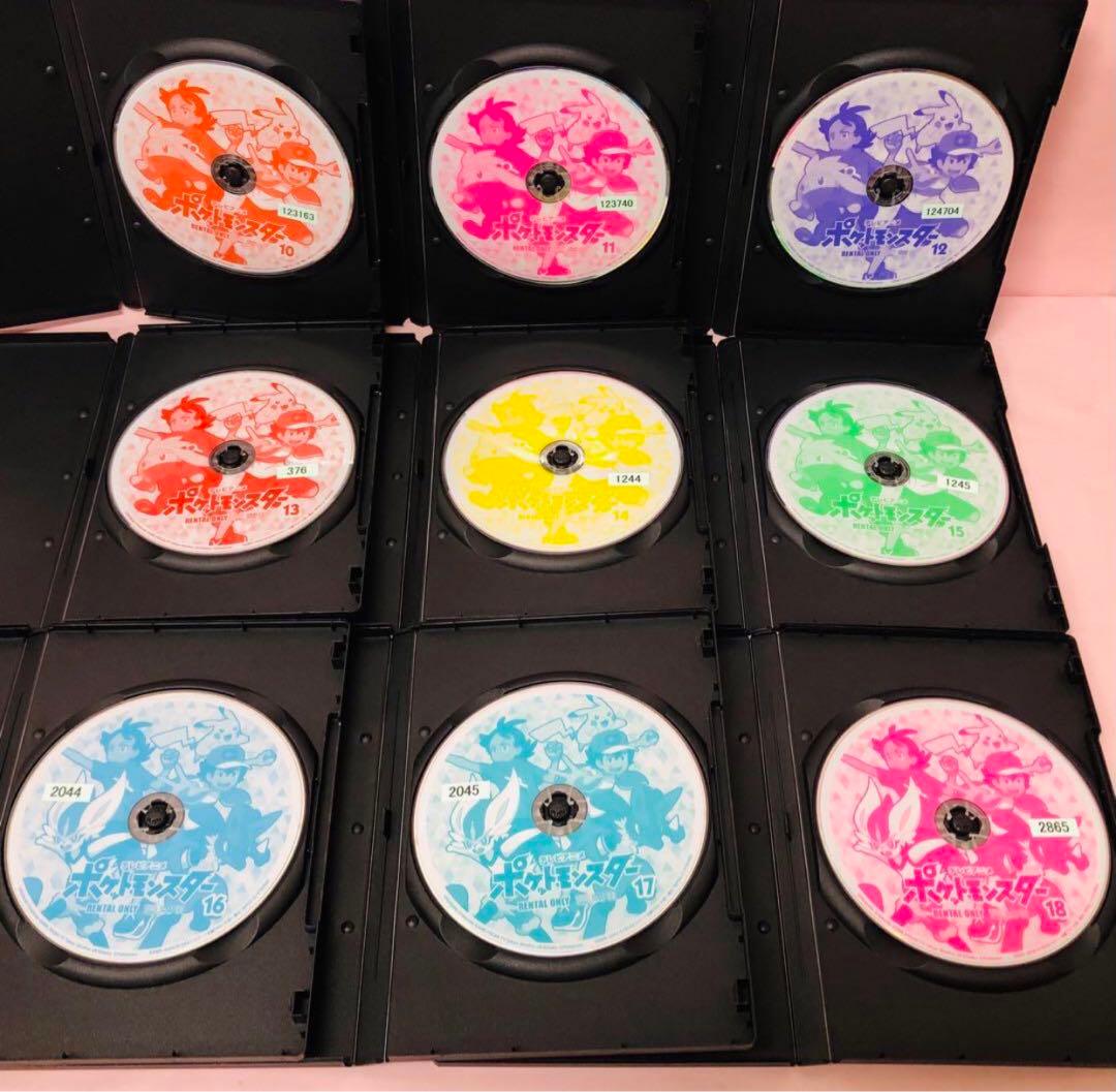 新品ケース付　2019年版/新無印編　ポケットモンスター　ポケモン　DVDセット
