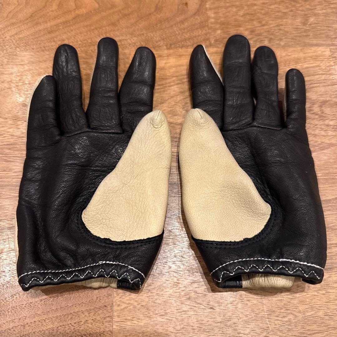 本日限定ランプグローブスLAMP GLOVES ショーティグレージュ　sizeM