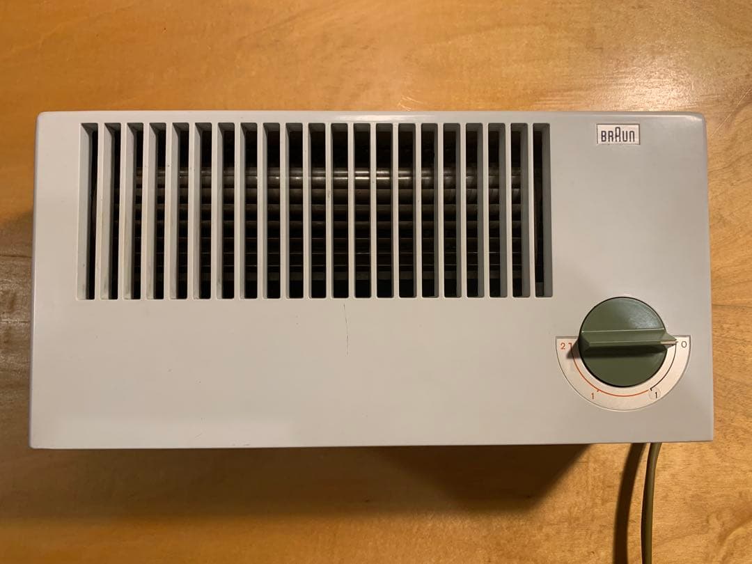 西ドイツ製ヴィンテージブラウンBRAUN.H3ヒーターディーターラムスデザイン