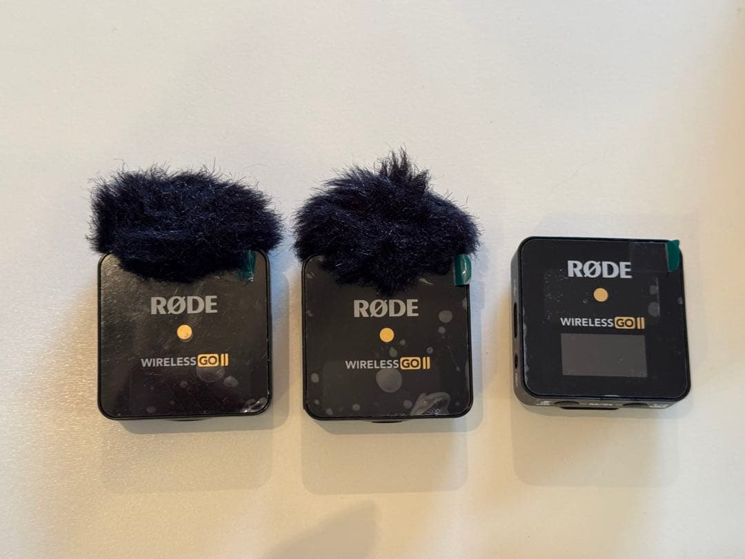 ま*さ様 RØDE WIRELESS GO II ワイヤレスマイクセット　(マイ