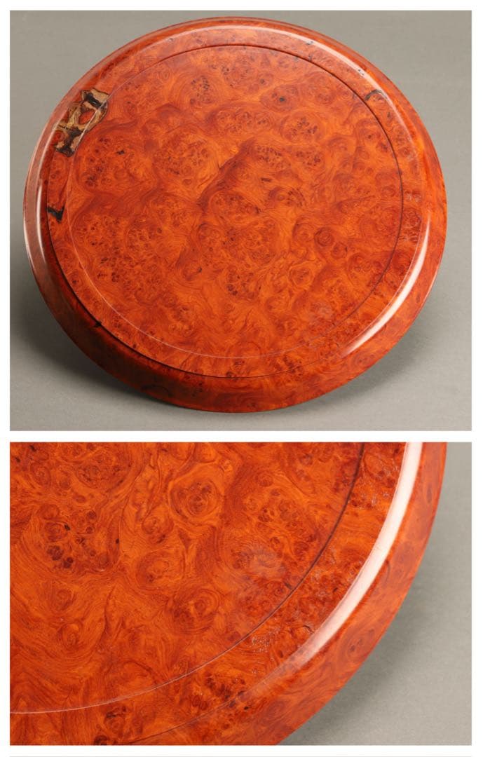 【激レア】48cm 花梨 くり抜き盆 中国茶 日本茶