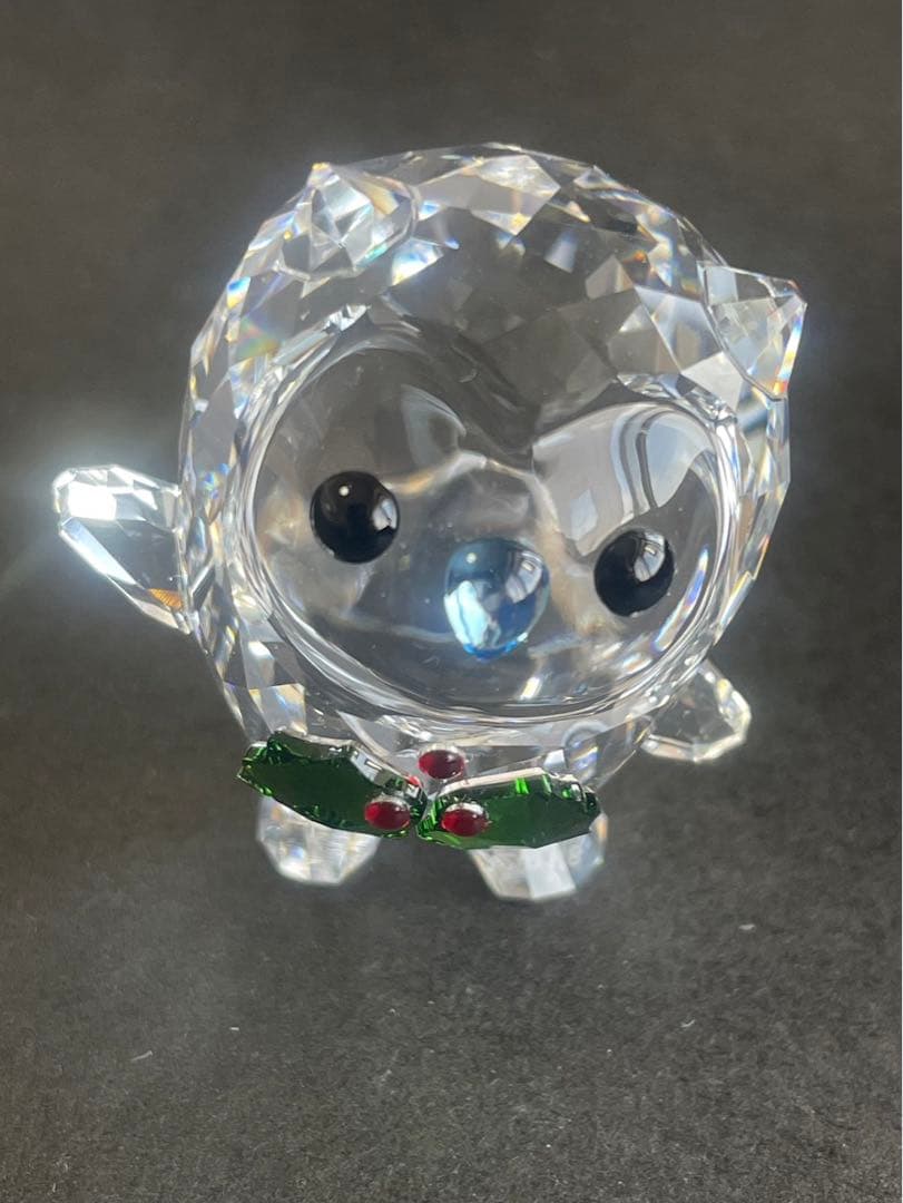 スワロフスキー　フクロウ　ふくろう　置物