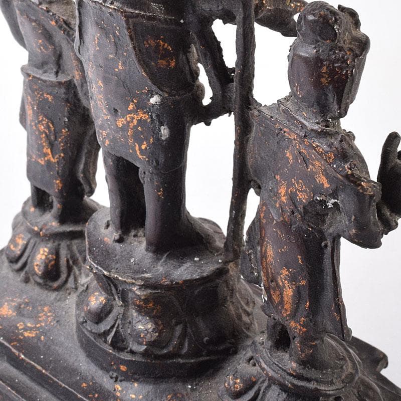 仏教美術　古銅　チベット仏　仏像　置物　V　R8656