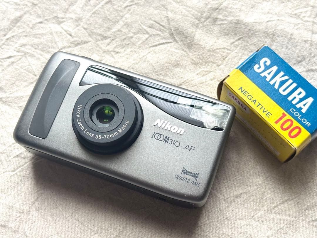 ⌘実写確認済み、電池付き！ Nikon ZOOM 310 AF⌘