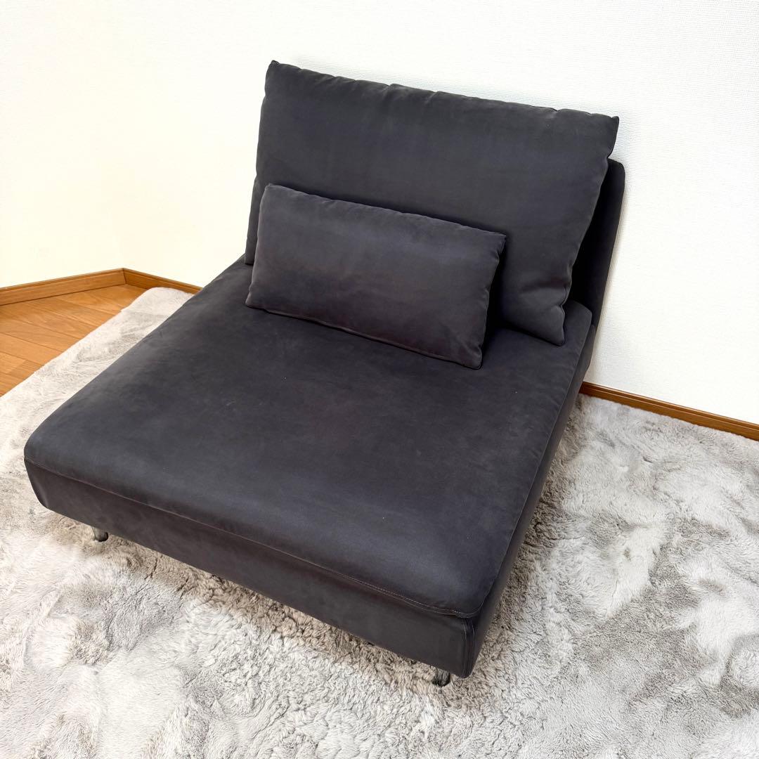 【極美品/無料配送有り】 IKEA イケア ソーデルハムン 1人掛け グレー