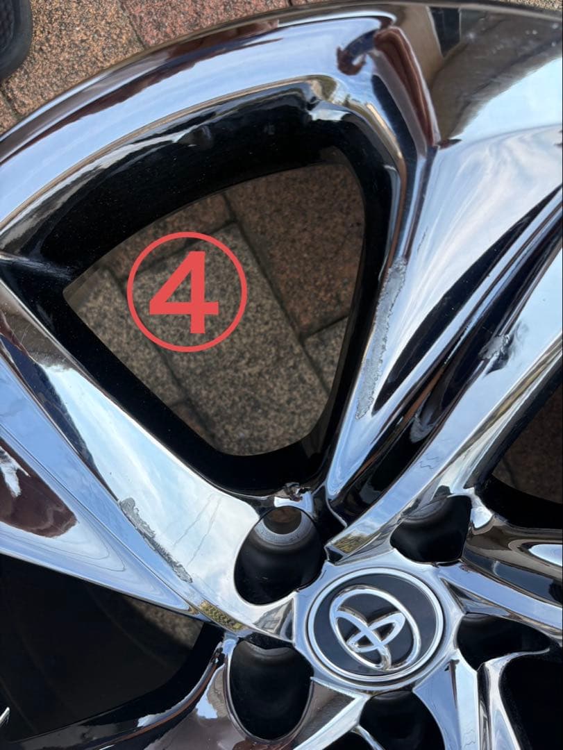 【最安値】　220系クラウン　RS 純正ホイール　4本