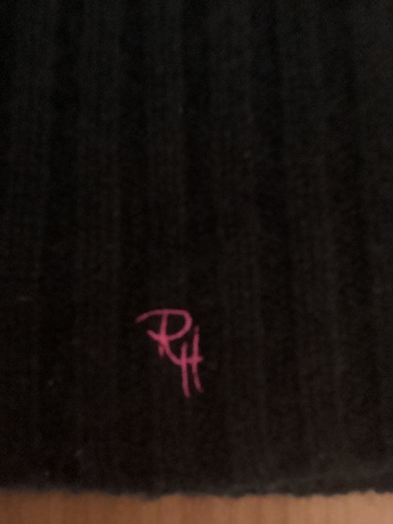 ロンハーマン　カシミヤ100% ニット帽　ビーニー　黒　ユニセックス