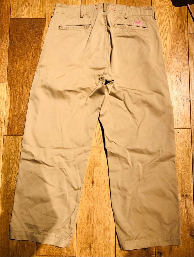 値下げ中！！テンダーロイン　ワークパンツ　ベージュ　チノパン　Mサイズ