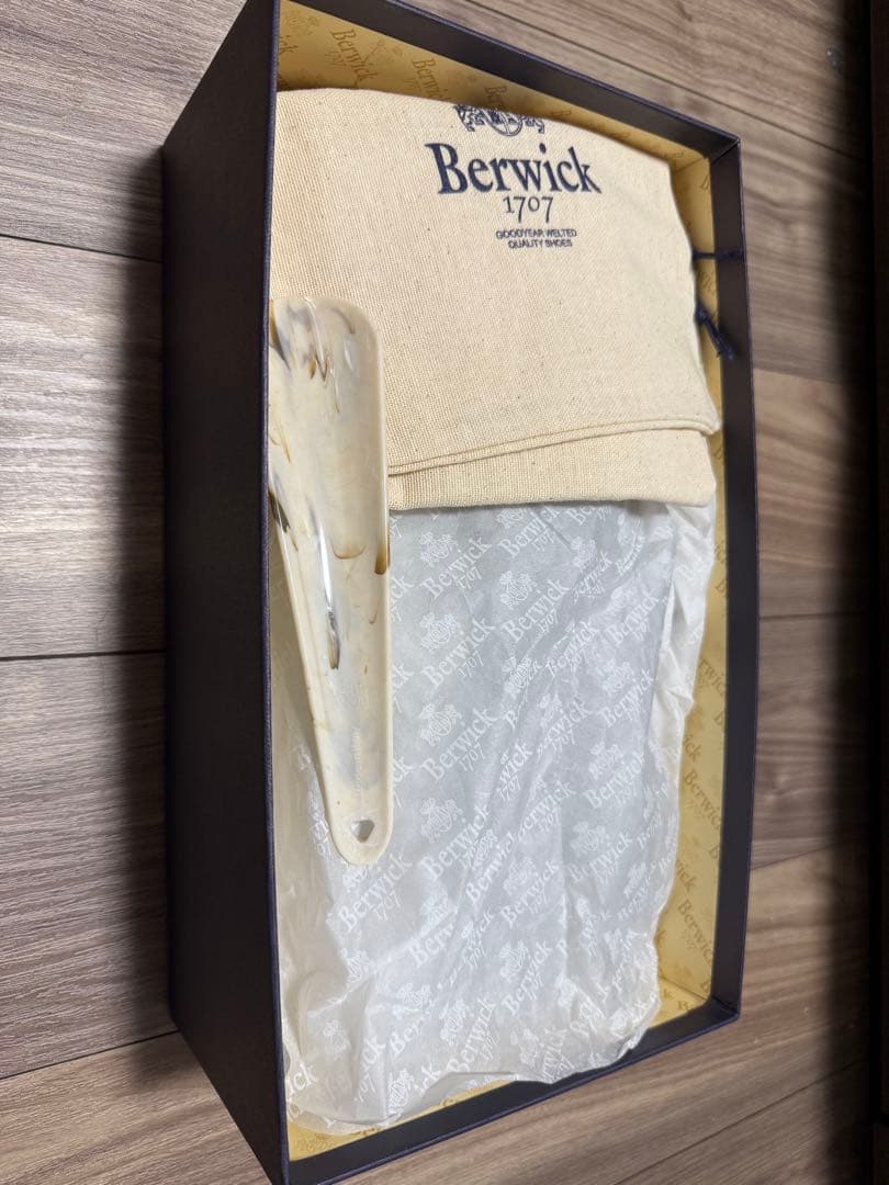 極美品　Berwick タッセルローファー　28.5cm ブラック　レザーソール