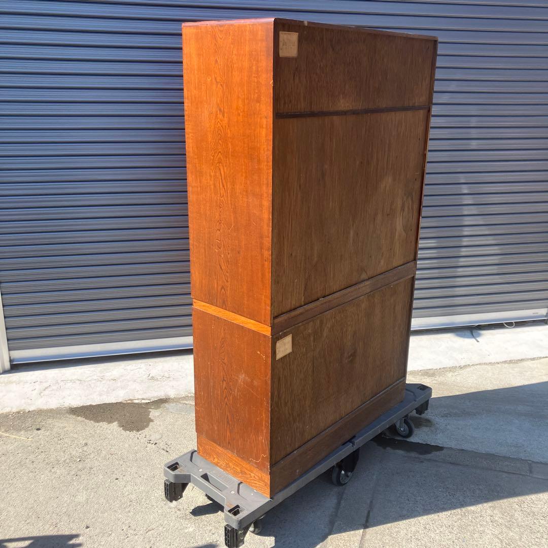 昭和レトロ 欅材 茶箪笥 ガラス扉 サイドボード 古家具 古民家 ビンテージ