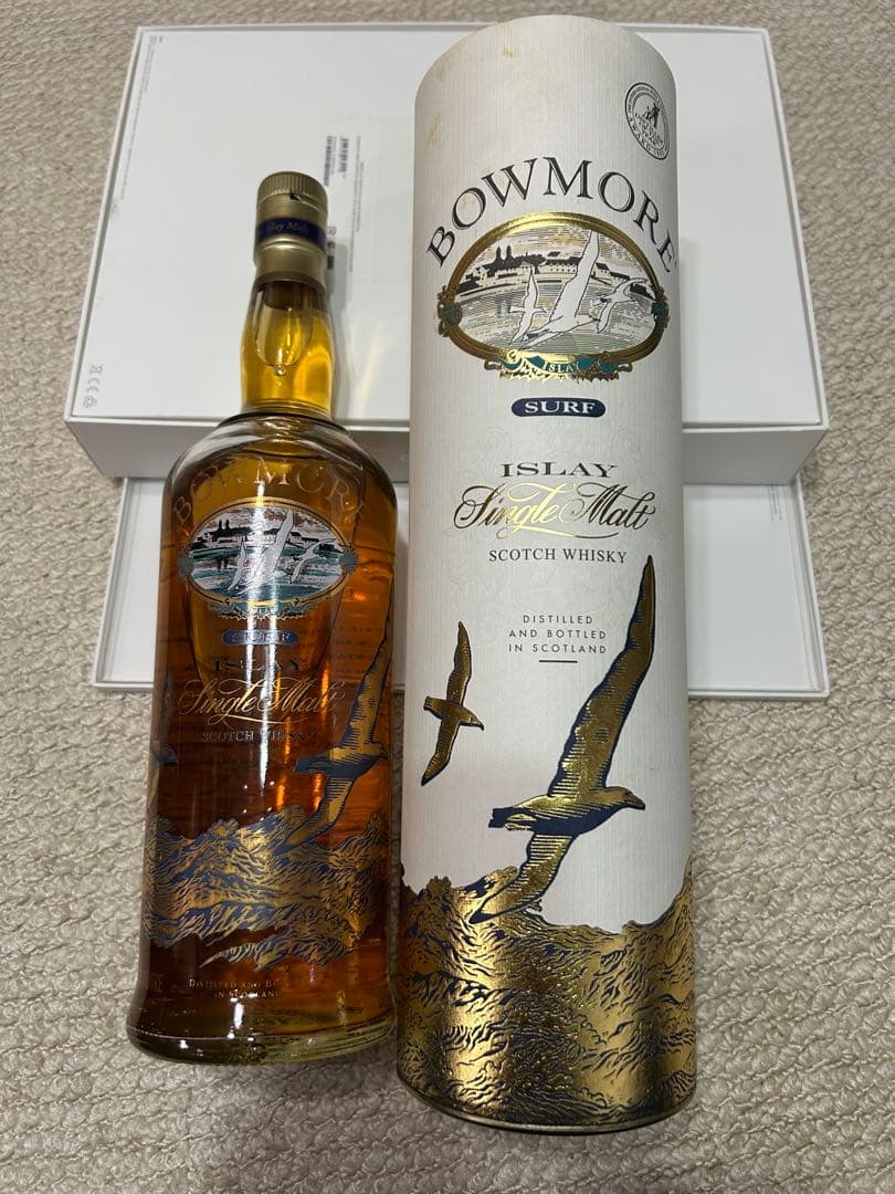 ボウモア サーフ、1000mlシングルモルト、スコッチウイスキー、カモメ