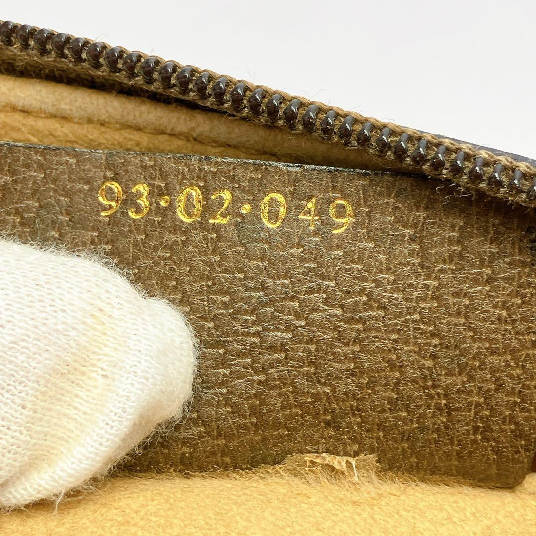 3336◯ GUCCI GGキャンバス ショルダーバッグ シェリーライン