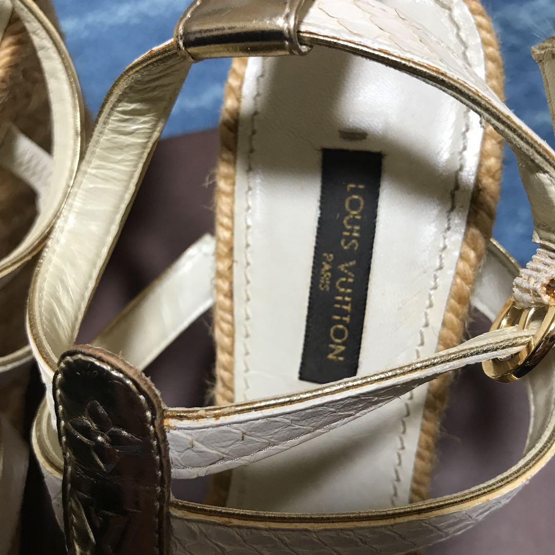 最終値下げ　ルイ　ヴィトン　サンダル