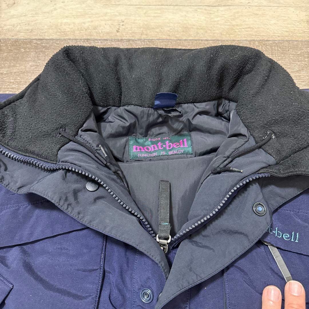 90s old mont-bell エクセロフトski jkt navy M