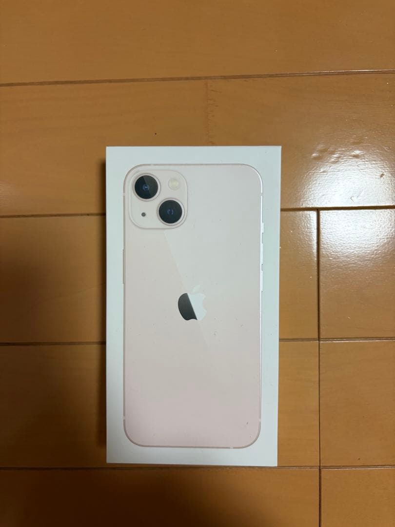 Apple iPhone 13 ピンク SIMフリー　本体と箱付き