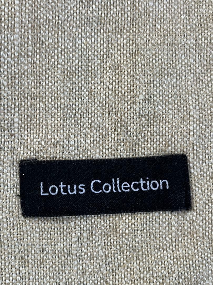 コンランショップ購入 リネン 刺繍 クッション&刺繍クッションカバー2枚セット