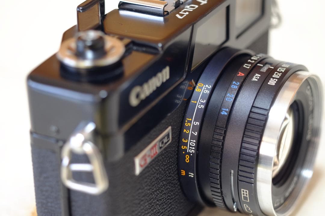 Canon　キャノネットブラック　QL17　シルバーはおまけ