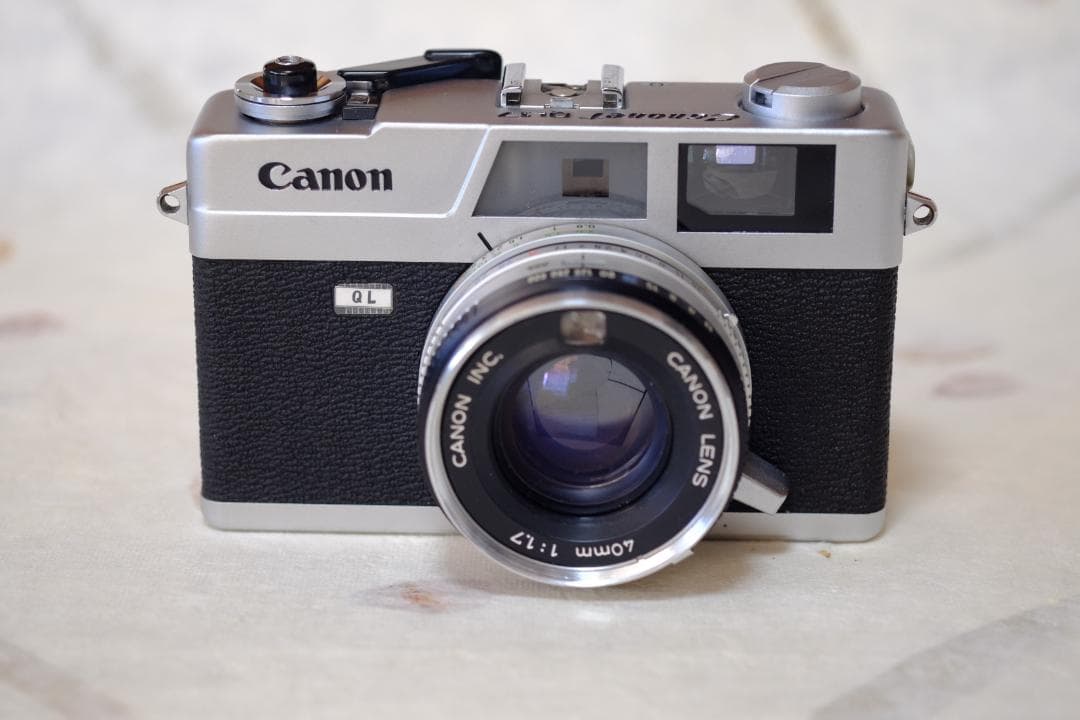 Canon　キャノネットブラック　QL17　シルバーはおまけ