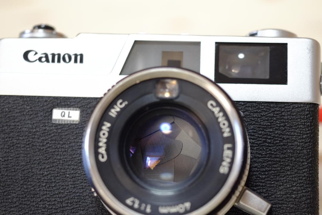 Canon　キャノネットブラック　QL17　シルバーはおまけ