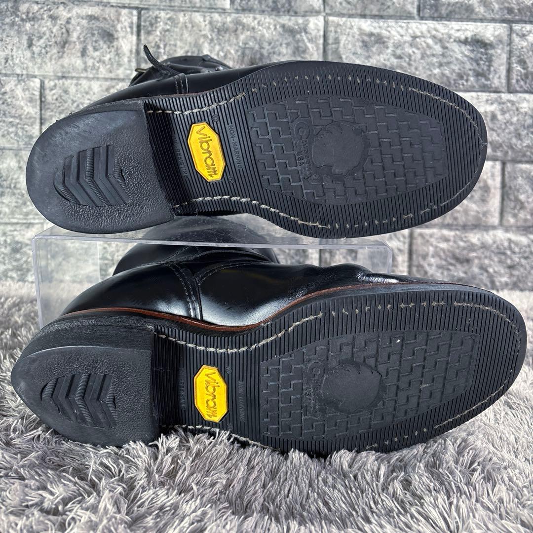 チペワ 廃番 99951 エンジニアブーツ USA製 レア✨ コードバン 黒