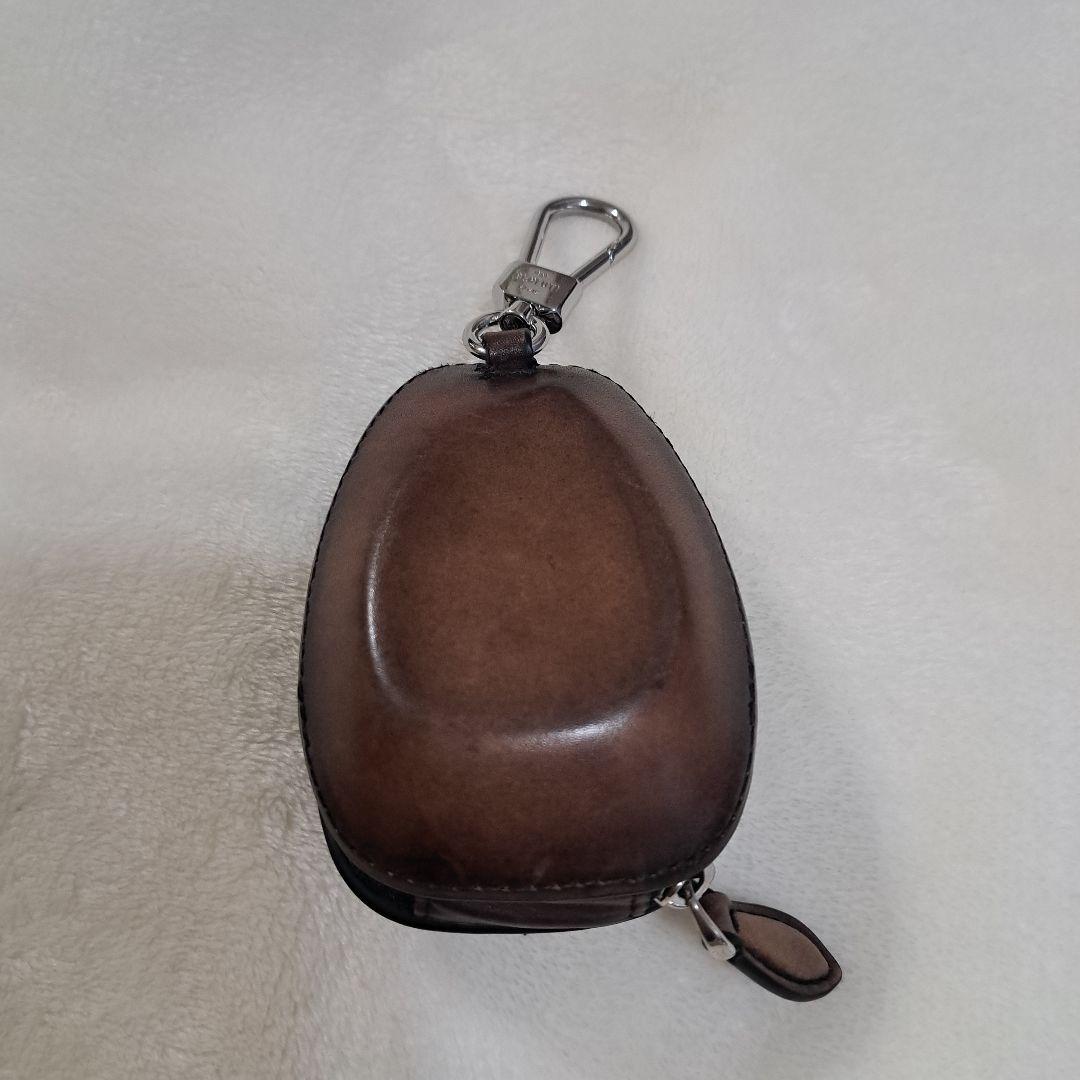 Berluti ブラウン レザー　 小物入れキーホルダー