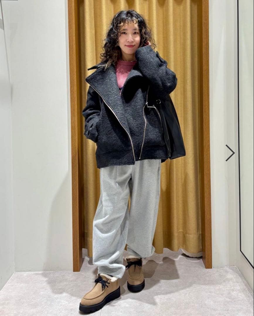 【新品未使用】BAYFROW ウーリーライダースコート