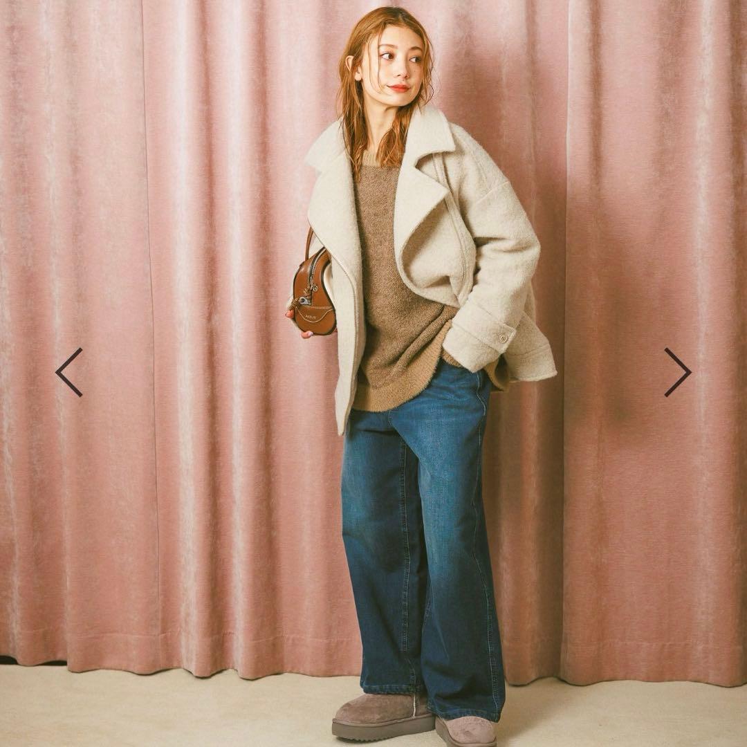 【新品未使用】BAYFROW ウーリーライダースコート