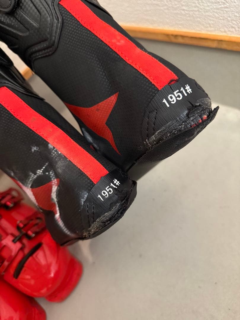 アトミックレッドスター　TI 150 294mm 25-25.5センチ