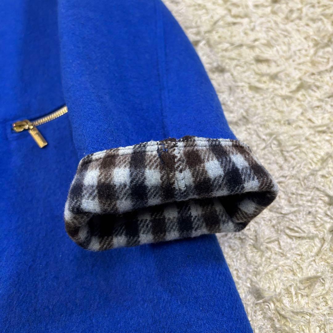 アクアスキュータム　イタリア製生地　ギンガムチェック　ジャンパーコート　8