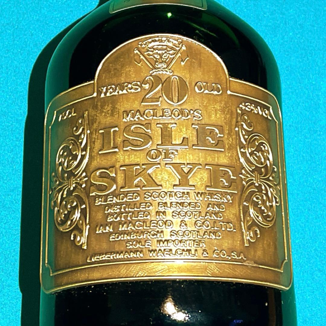 MACLEOD’S マクラウドISLEOFSKYEアイルオブスカイYears20