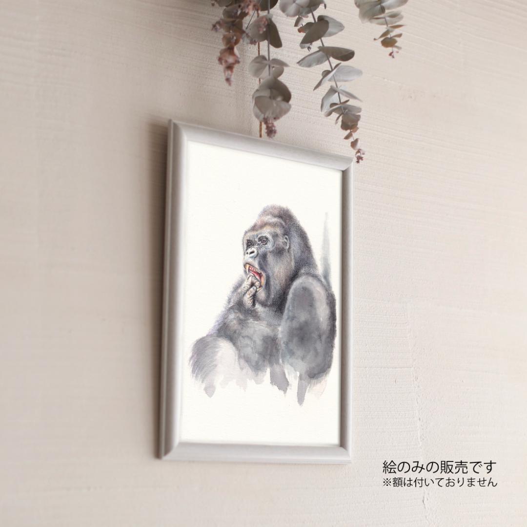 ブロッコリー様 ご依頼作品 インドサイの絵