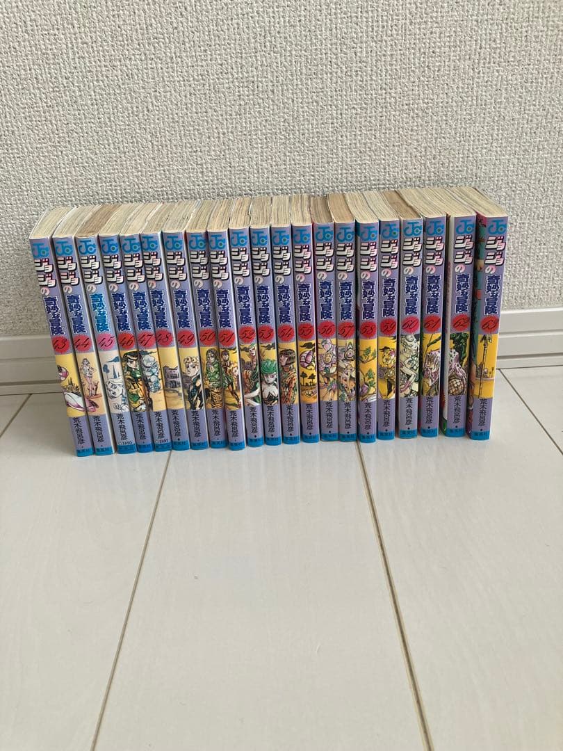 大幅お値下中 ジョジョの奇妙な冒険シリーズ：1〜8部 全巻セット + おまけ