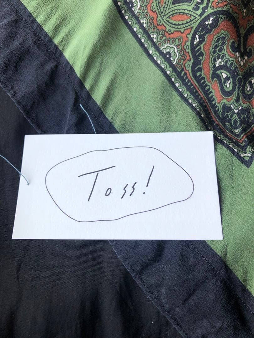 toss! スカーフ　ワンピース