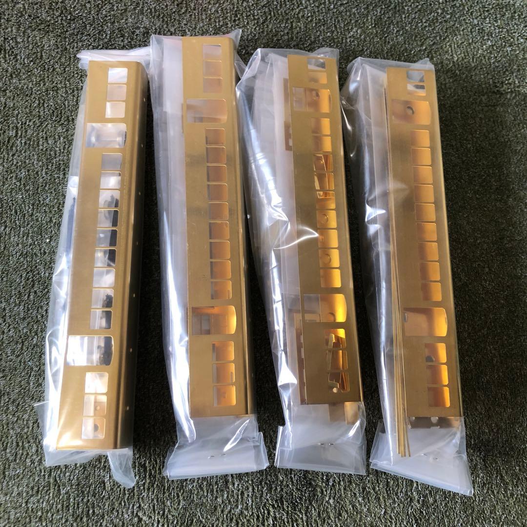 谷川製作所　名鉄3400系旧形　車体バラキット4両セット、台車入