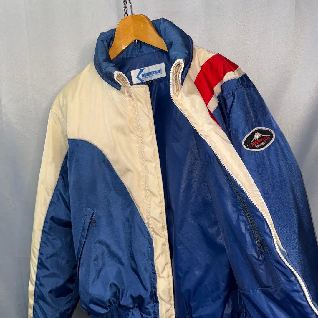当時物　80s KUSHITANI クシタニ　ナイロンジャケット ライダース